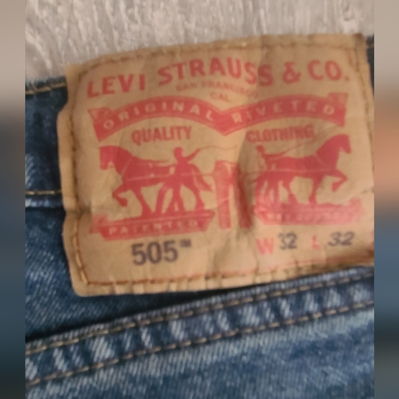 Levi's 505 Jeans 32 x 32 - Picture 3 of 3